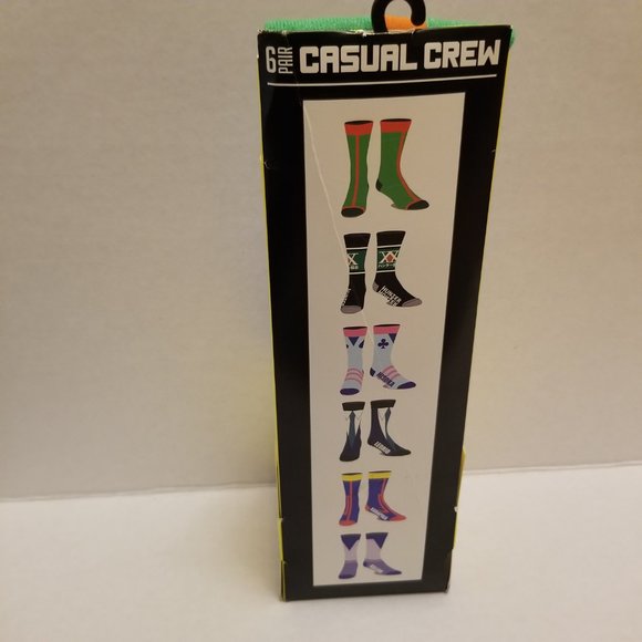 Hunter X Crew Socks - 6 pack - Picture 2 of 7